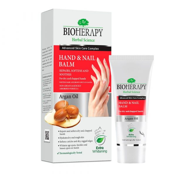 Bálsamo de manos y uñas con aceite de argán (Hand and Nail Balm) de Bioherapy