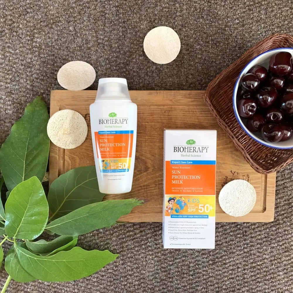 Bloqueador solar alta protección para niños Bioherapy Spf 50+ - Imagen 2