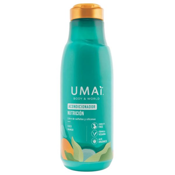 Acondicionador UMAI nutrición coco y mango 385 ml