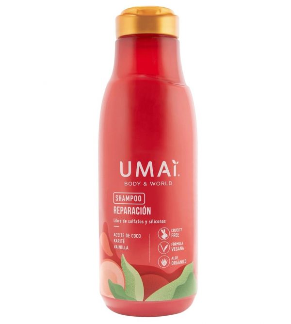 Shampoo UMAI reparación 385 ml.