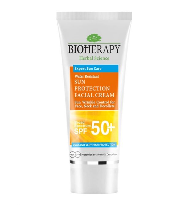 Protector solar facial con centella asiática Bioherapy 75 ml.