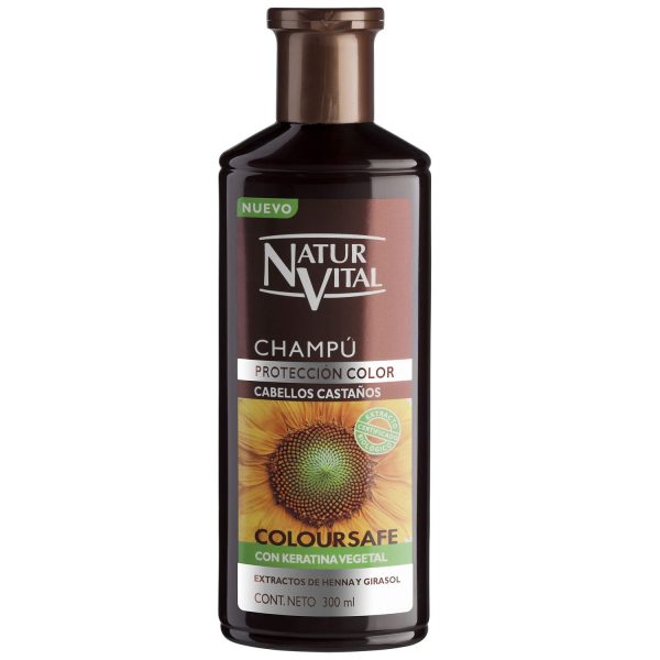 Shampoo cabellos castaños Coloursafe NaturVital