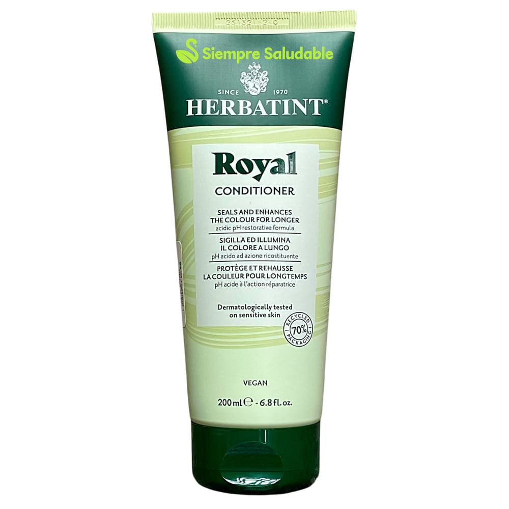 Acondicionador Royal para pelo teñido de aloe vera Herbatint