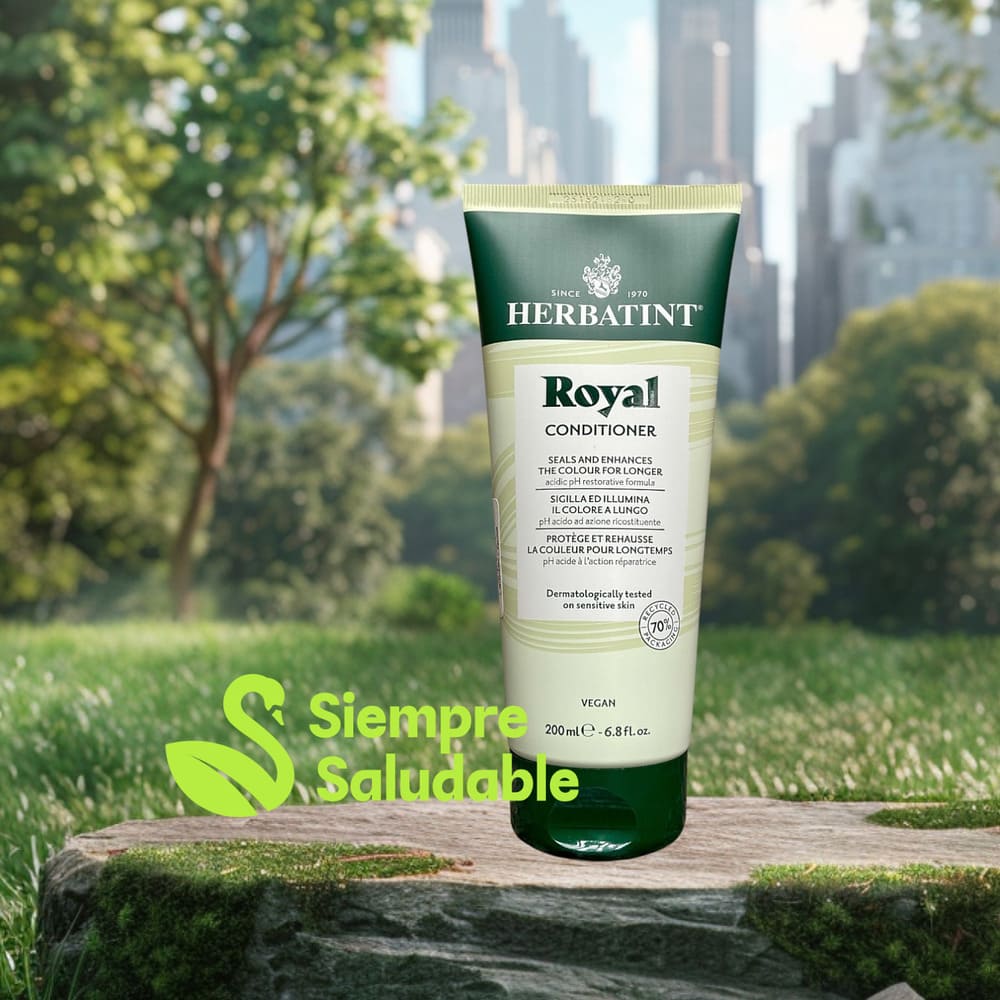 Acondicionador Royal para pelo teñido de aloe vera Herbatint 200 ml - Imagen 4