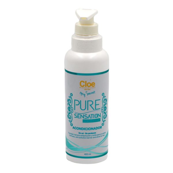 Acondicionador Pure Sensation suavidad y brillo Cloe 400 ml