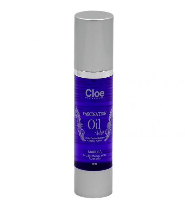 Serum capilar nutritivo Fascination Oil Violet para cabellos rubios Cloe 50 ml