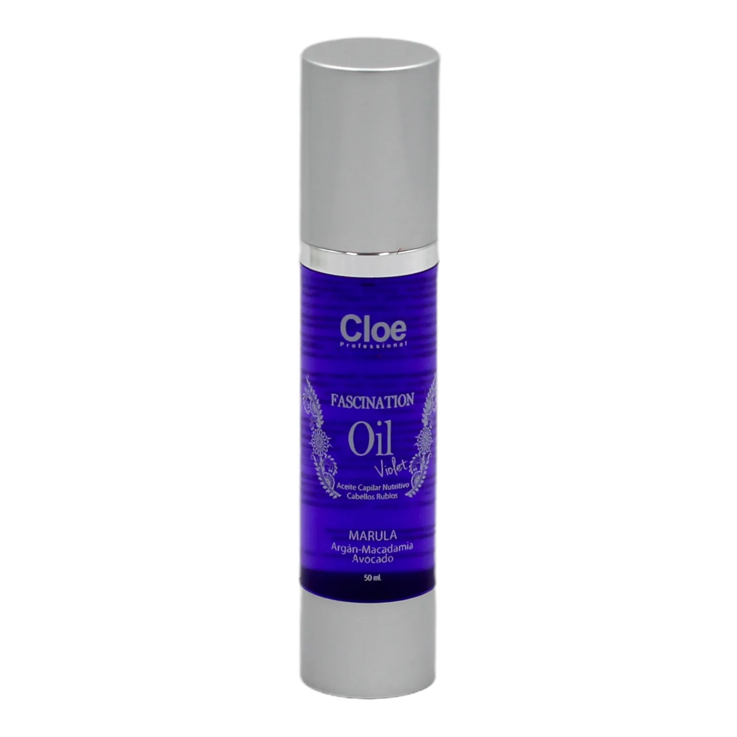 Serum capilar nutritivo Fascination Oil Violet para cabellos rubios Cloe 50 ml
