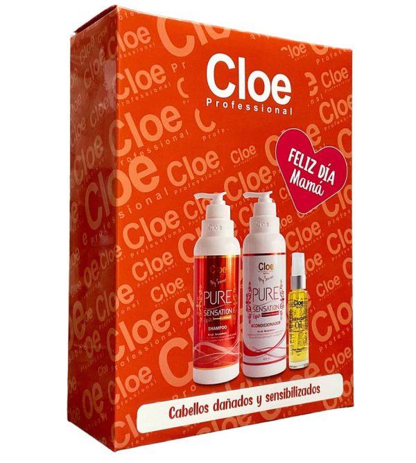 Pack día de la madre Cloe - Pure Sensation Cabellos Dañados