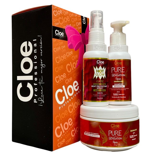 Pack Regalo Cloe Pure Sensation Repair - Cabellos Dañados