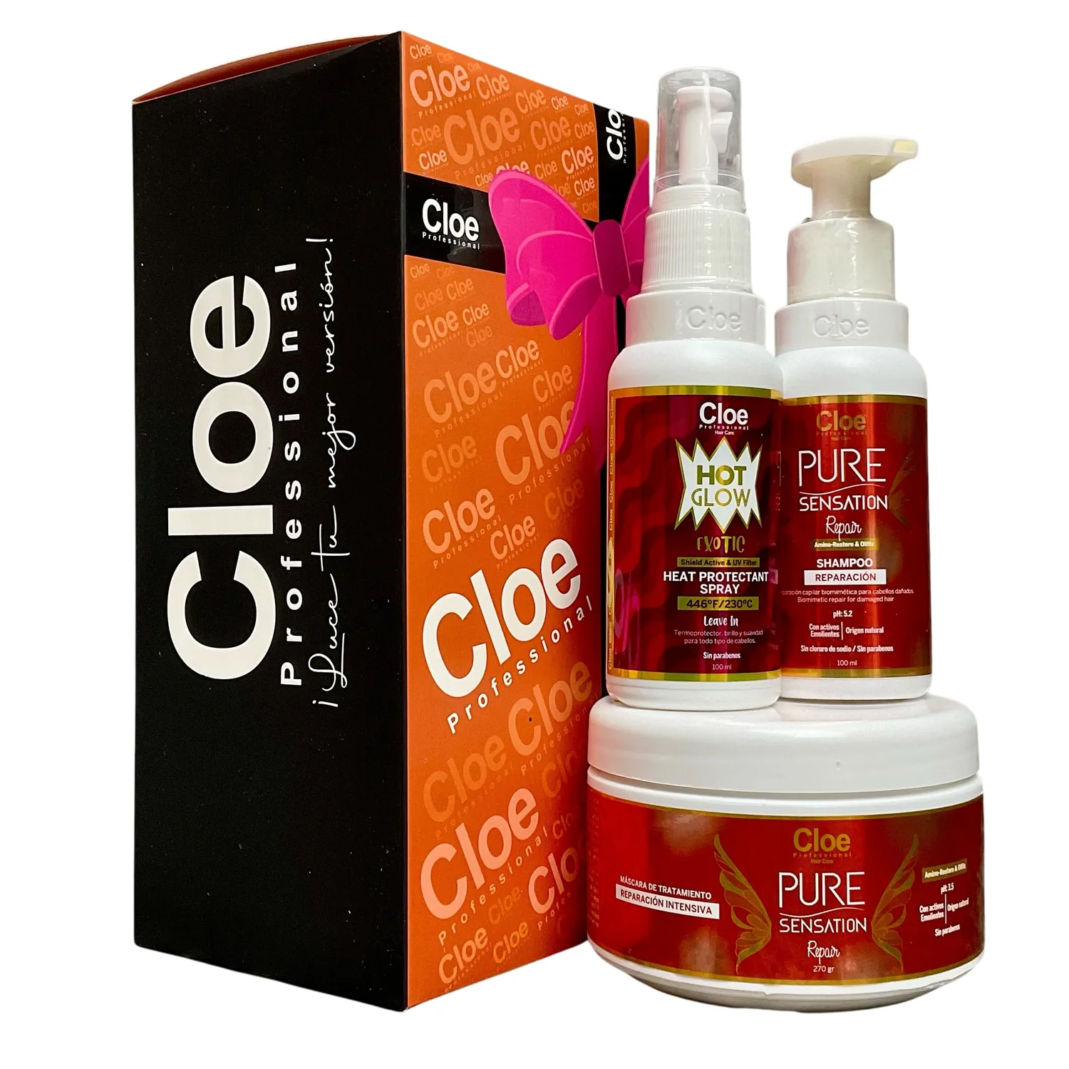 Pack Regalo Cloe Pure Sensation Repair - Cabellos Dañados