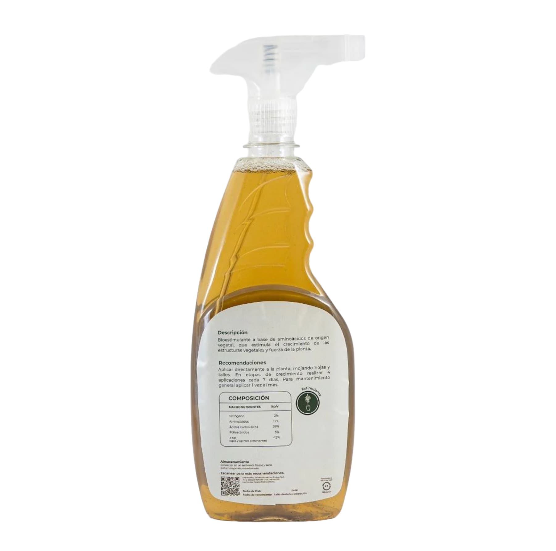 Bioestimulante Whenua N-Full Jardín Spray 500cc - Imagen 2