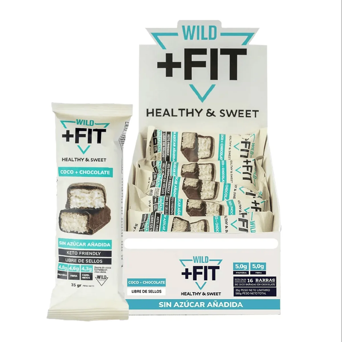 Barritas Wild Fit Coco Chocolate