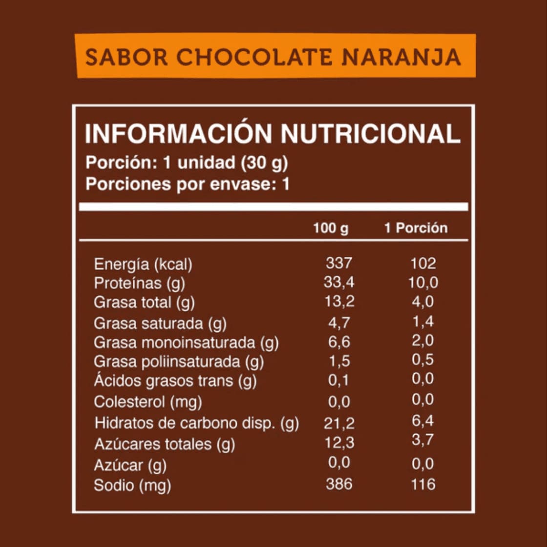 Barritas de proteína Wild Foods Mini 24 Unidades - Vegana Sabor Chocolate Naranja - Imagen 2
