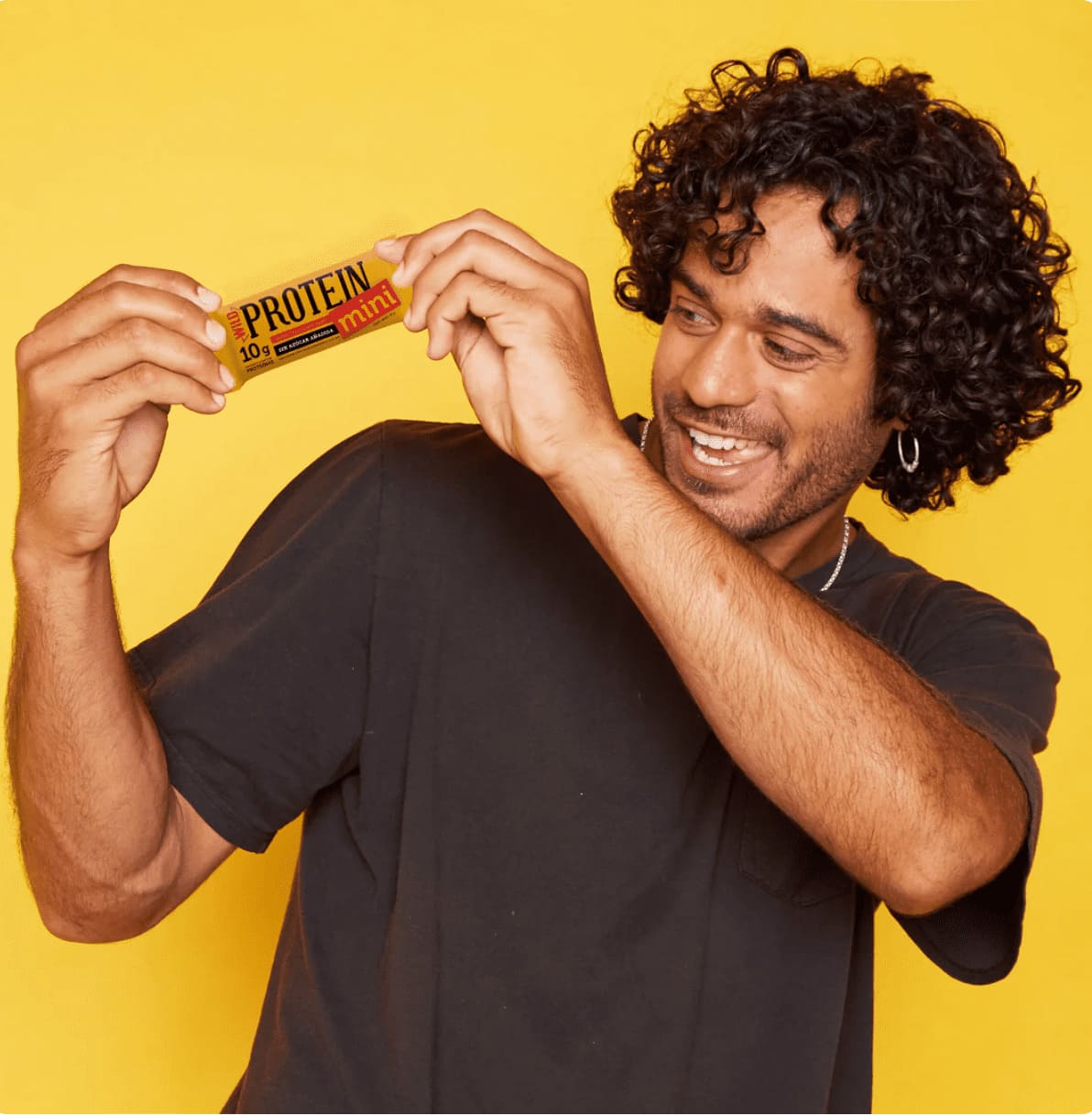 Barritas de proteína Wild Foods Mini 24 Unidades - Sabor Chocolate Maní - Imagen 3
