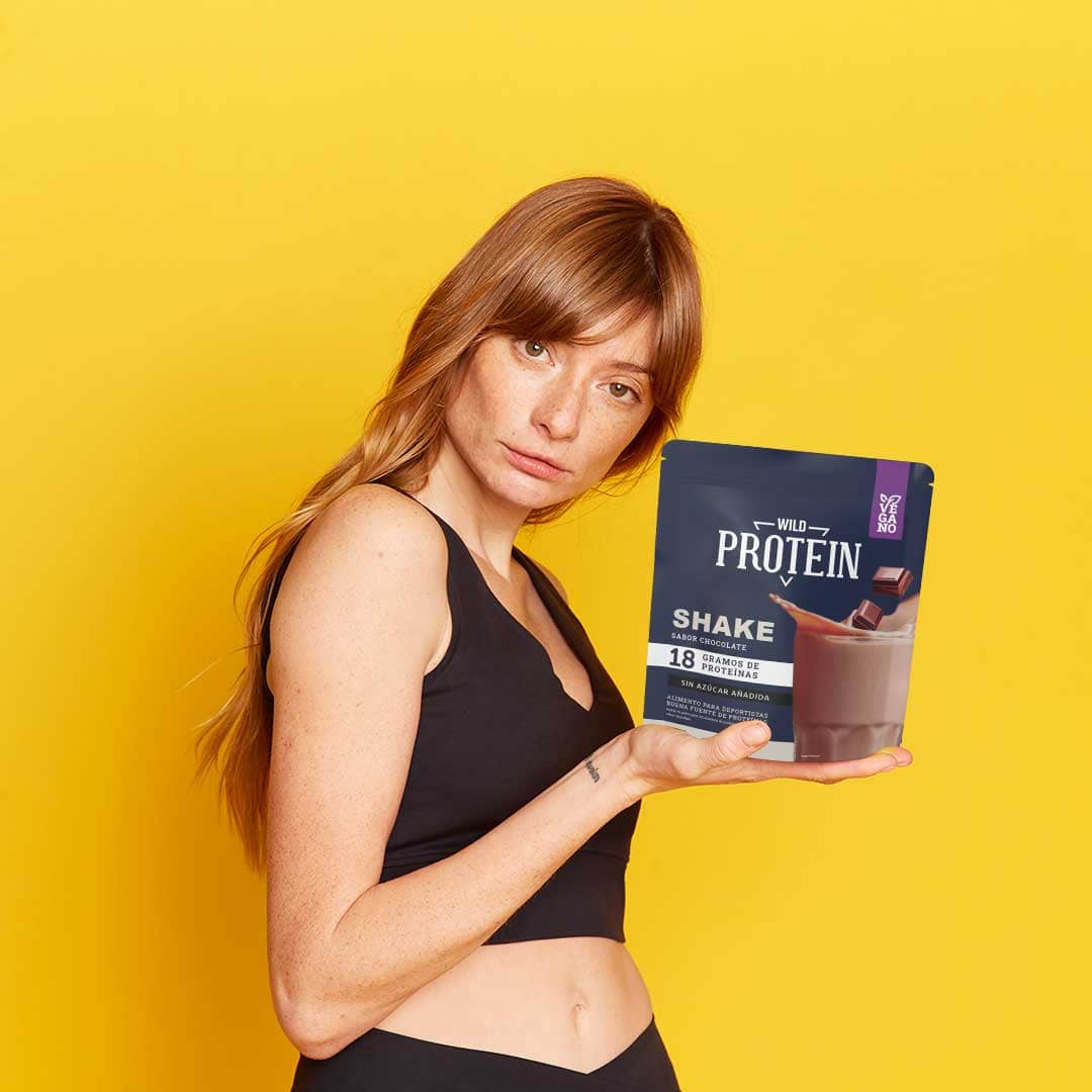 Proteína Vegana En Polvo Shake Wild Foods 18g Chocolate 1 Kg - Imagen 3