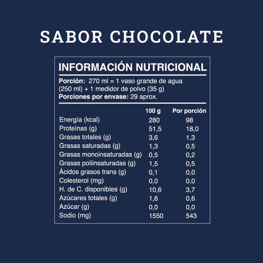 Proteína Vegana En Polvo Shake Wild Foods 18g Chocolate 1 Kg - Imagen 2