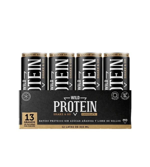 Batidos Proteicos Wild Foods Shake & Go Chocolate