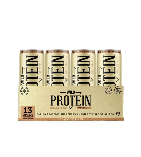 Batidos Proteicos Wild Foods Sabor Vainilla