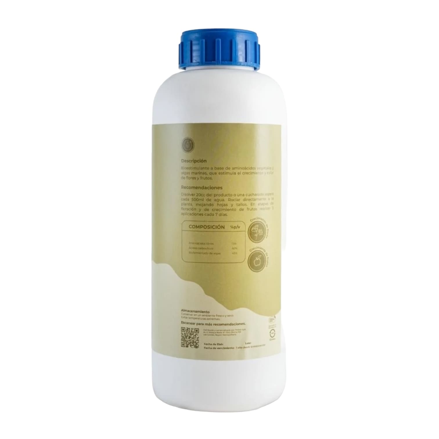 Bioestimulante Whenua Koru Amin - Concentrado Rinde 25L - Imagen 2
