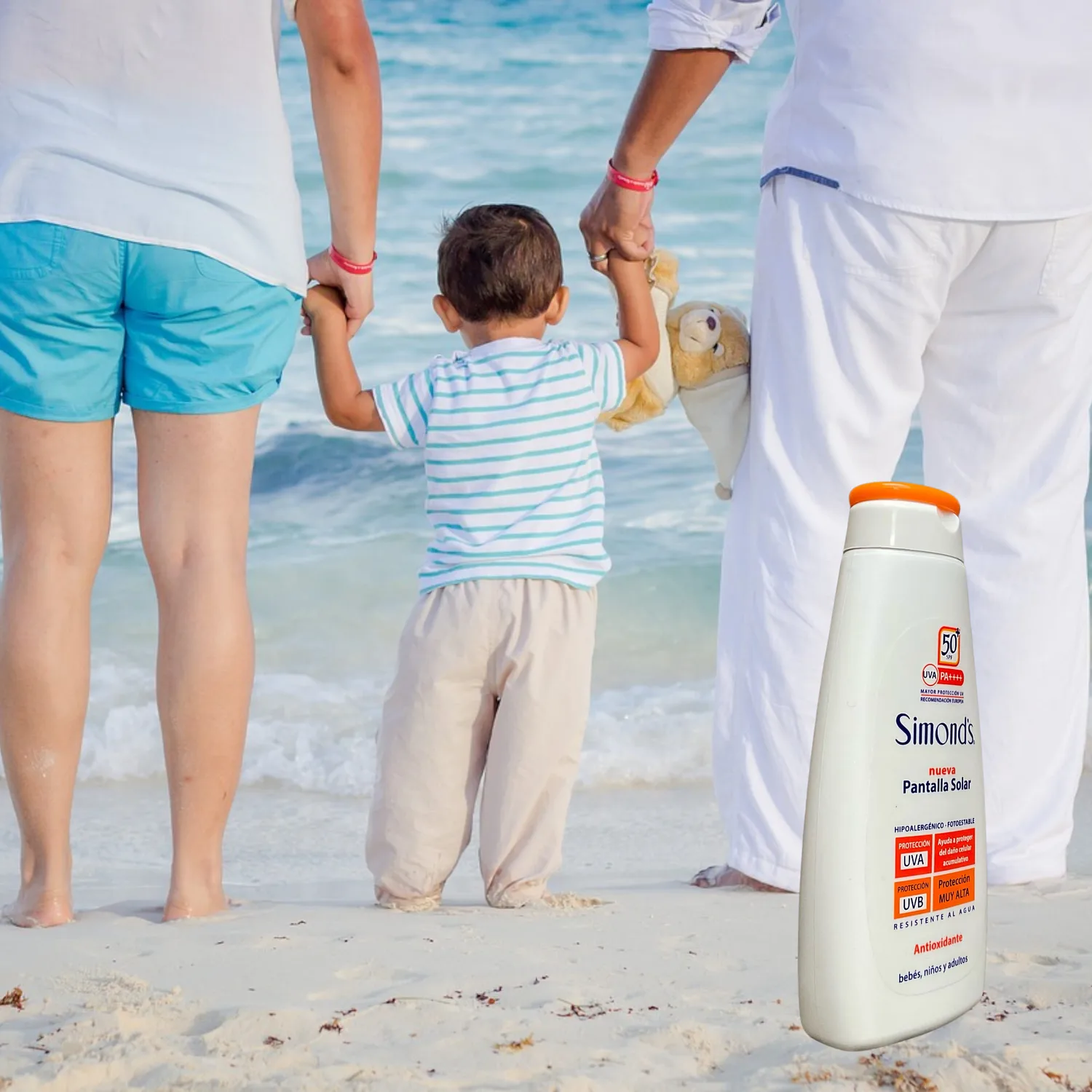 Bloqueador solar alta protección bebés, niños y adultos Spf 50+ 200 ml - Imagen 5