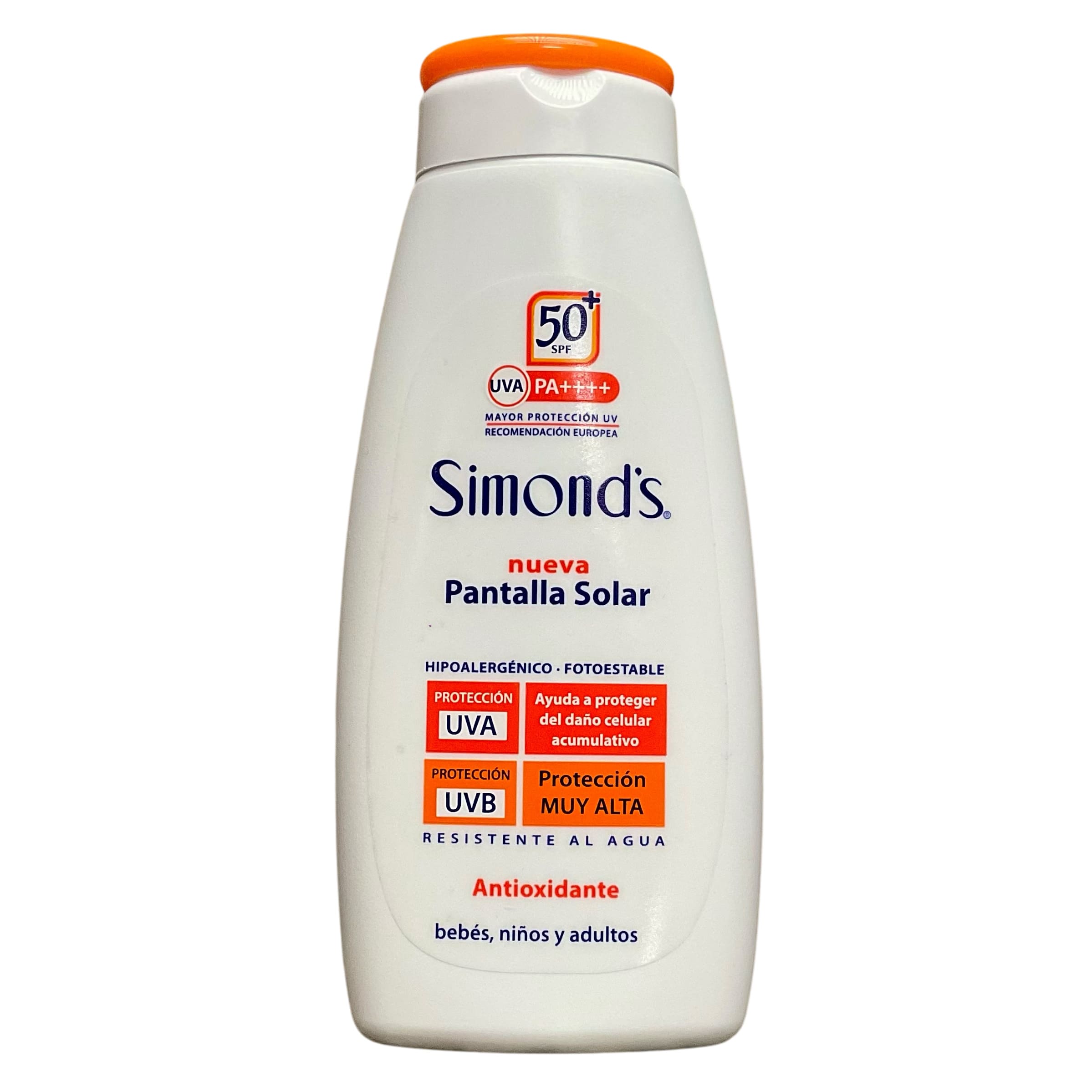 Bloqueador solar alta protección bebés, niños y adultos Spf 50+ 200 ml