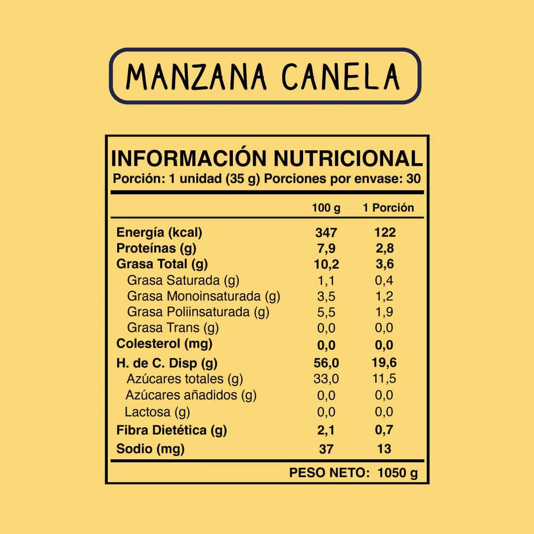 Barritas Veganas De Dátiles Manzana Canela Wild Foods Soul - Imagen 3