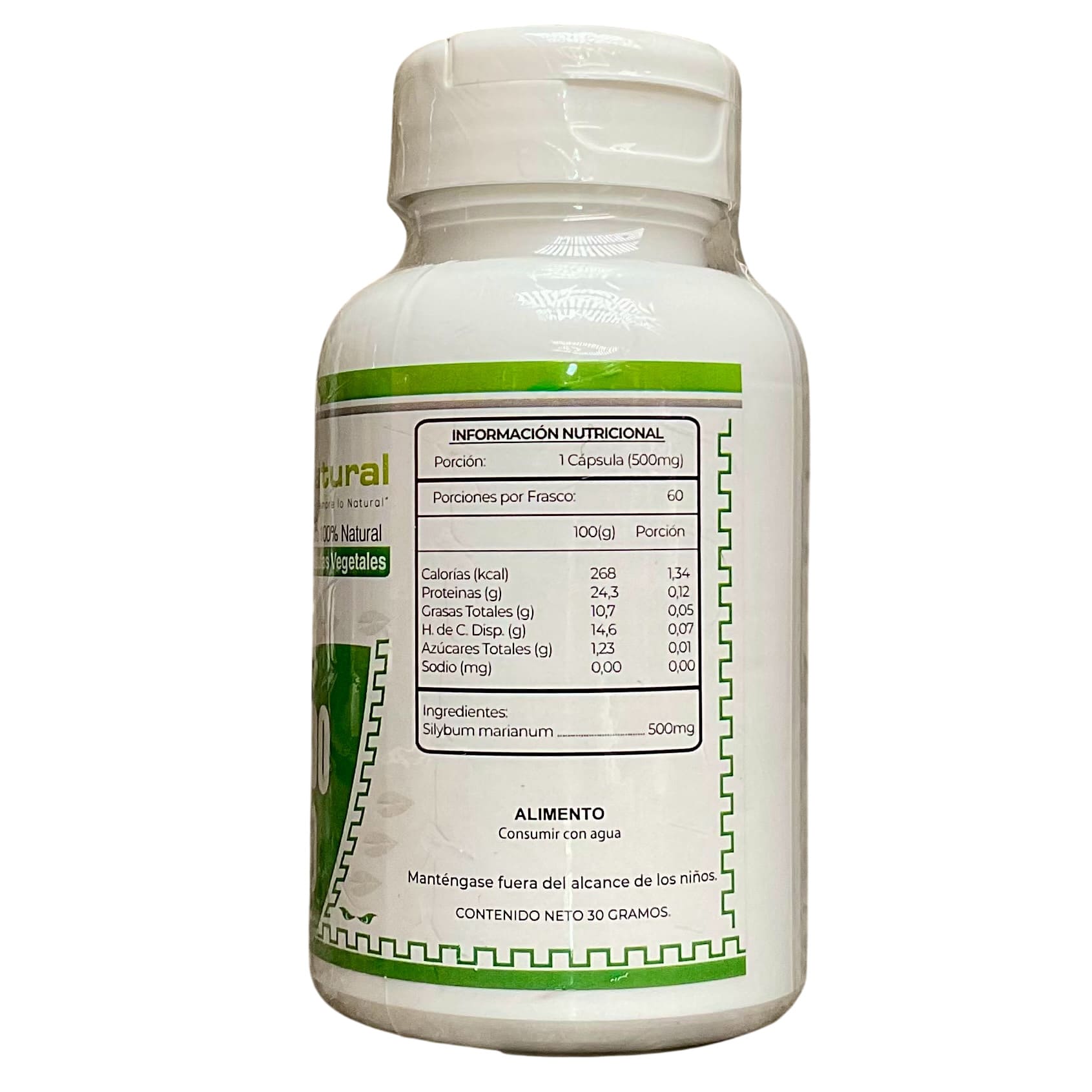Cardo mariano Health Natural 60 cápsulas 1