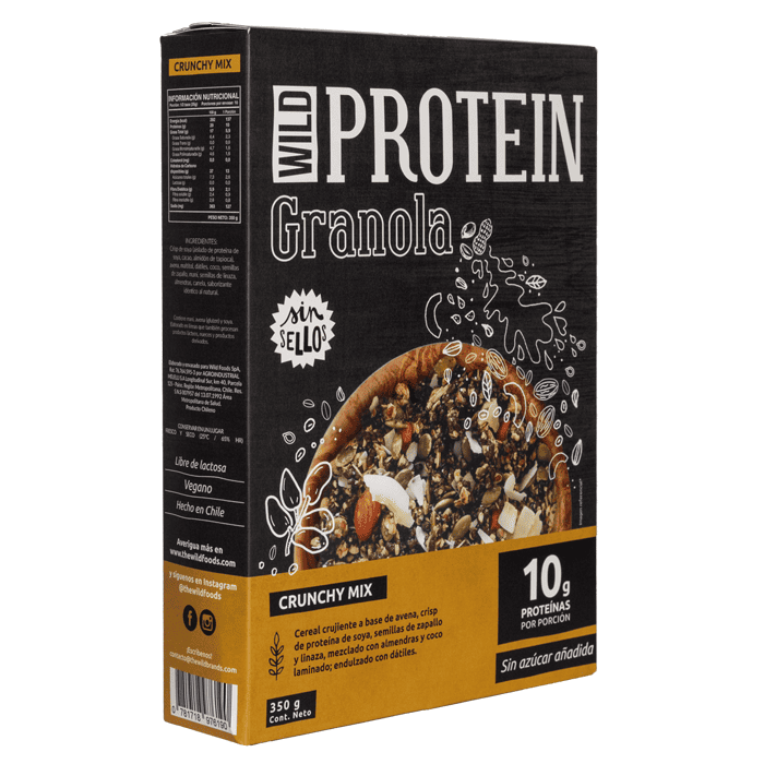 Cereal Granola Crunchy Mix Wild Foods