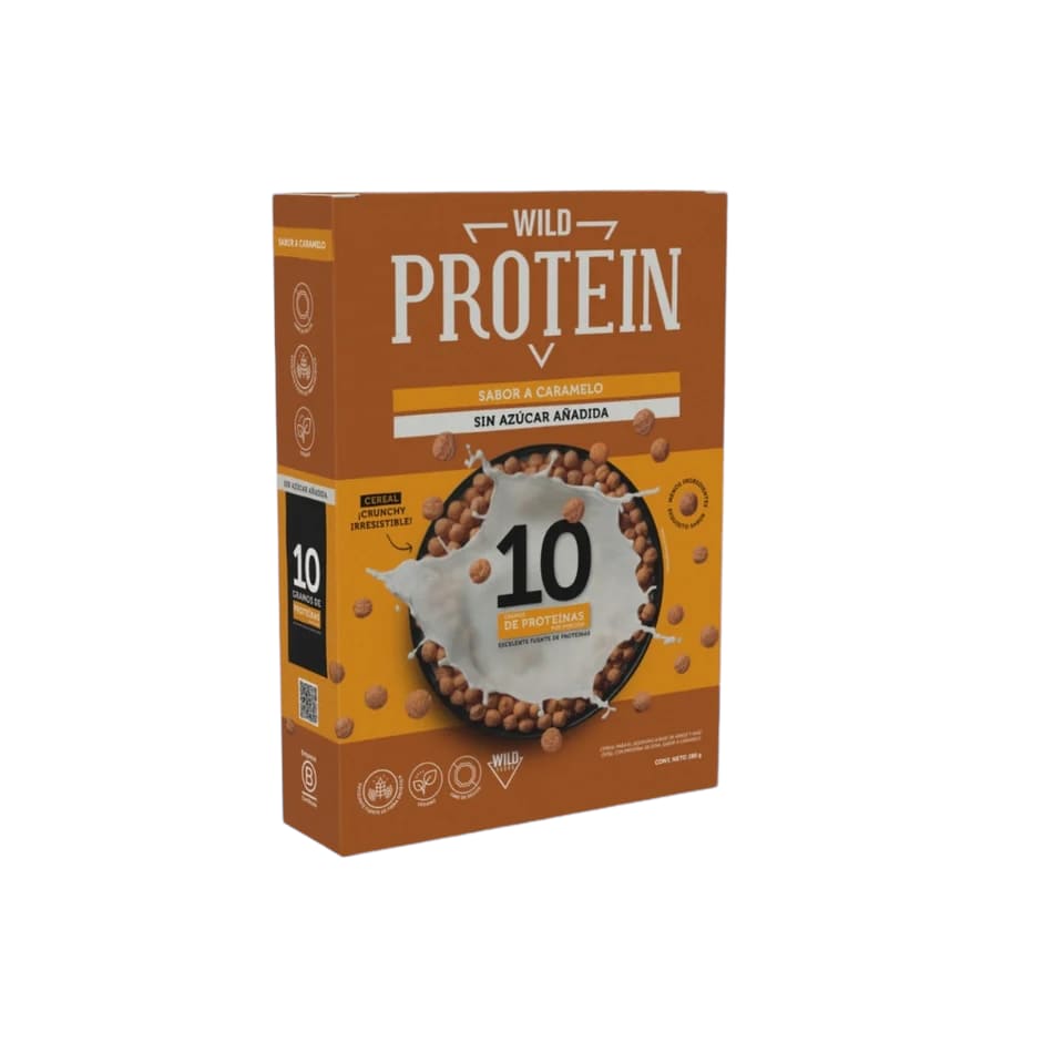 Cereal Wild Protein Caramelo
