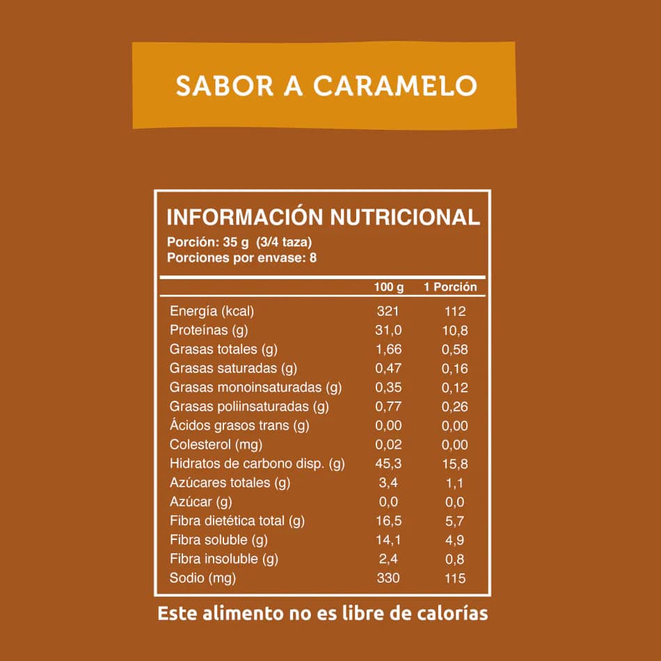 Cereal Vegano y Proteico Sabor Caramelo Wild Foods - Imagen 4