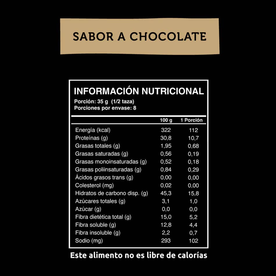 Cereal Wild Protein Sabor Chocolate Wild Foods 280g - Imagen 2