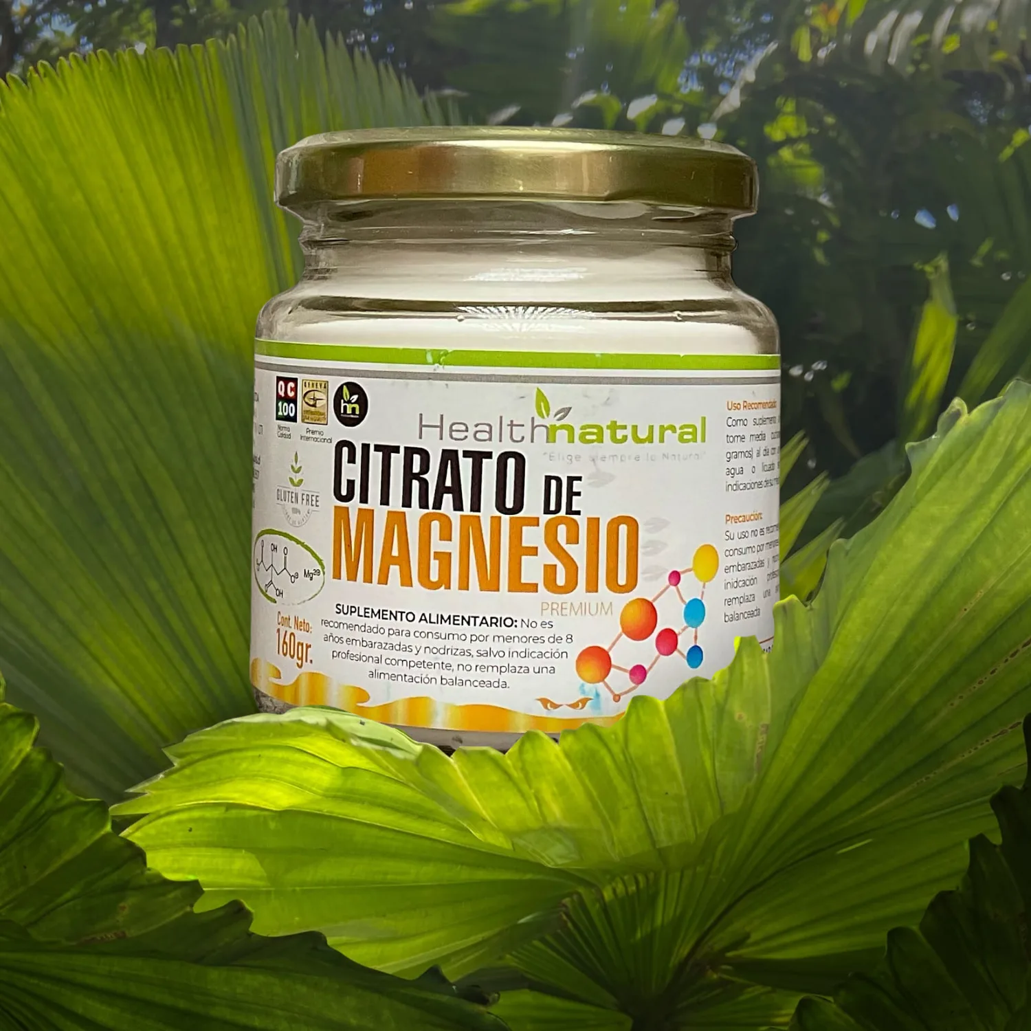 Citrato de magnesio en polvo premium 160 grs - Imagen 4