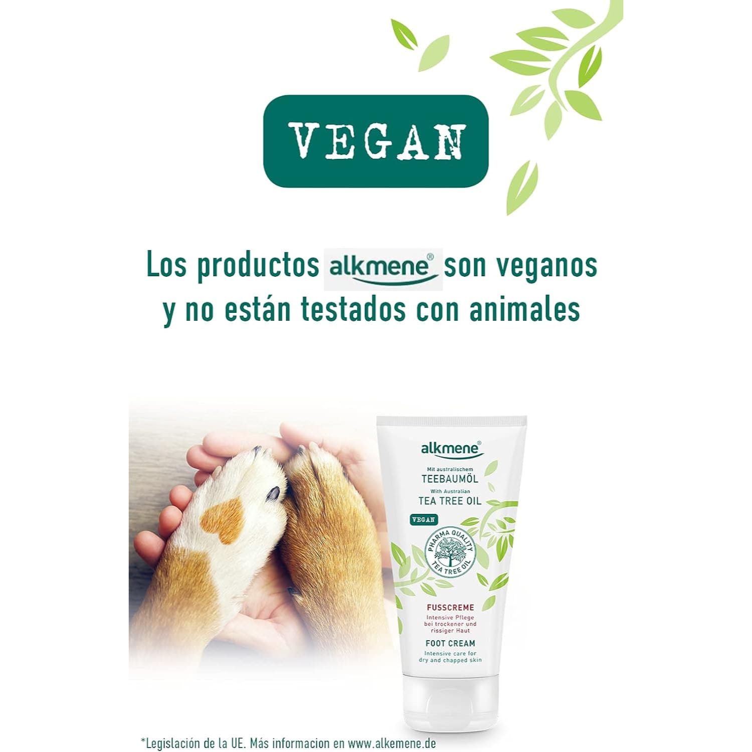 Crema hidratante y suavizante para pies secos Alkmene - Imagen 6