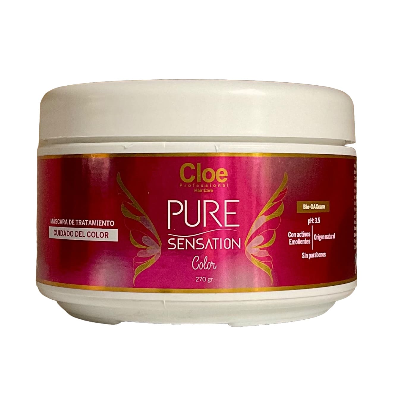 Máscara cuidado cabellos teñidos pure sensation color Cloe