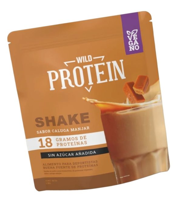 Proteína Vegana en polvo sabor Manjar Wild Foods