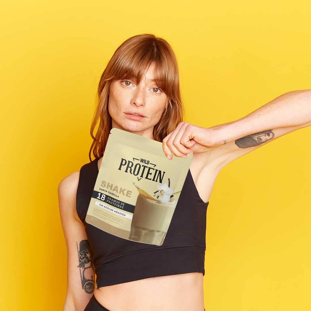 Proteína En Polvo Shake Wild Foods 18g Vainilla 1 Kg - Imagen 3