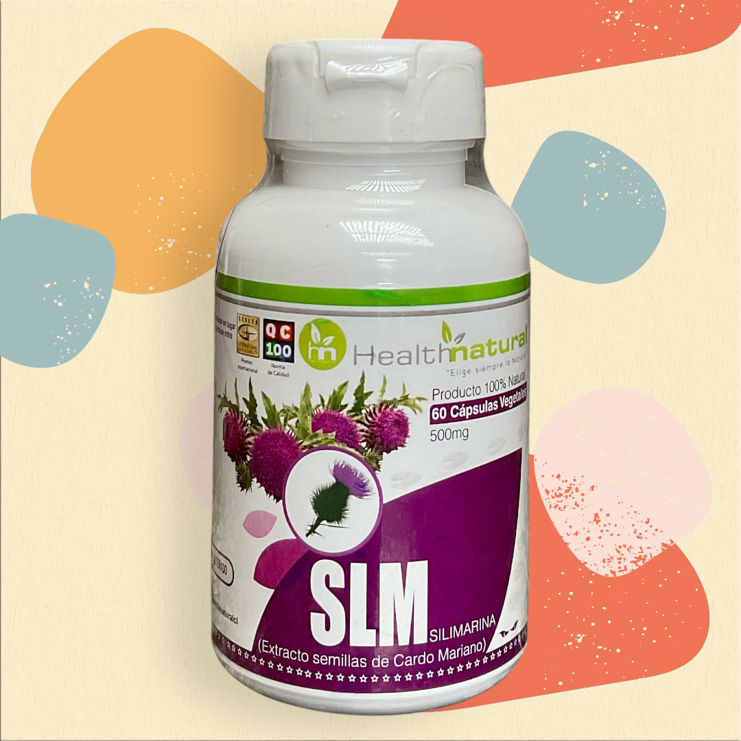 Silimarina (SLM) Health Natural 60 cápsulas - 500 mg - Imagen 3