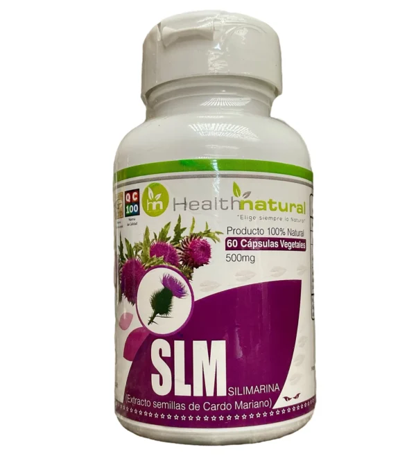 SLM - Silimarina Health Natural 60 cápsulas - 500 mg 4