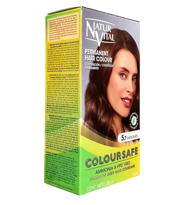 Tintura permanente NaturVital color chocolate 5.7