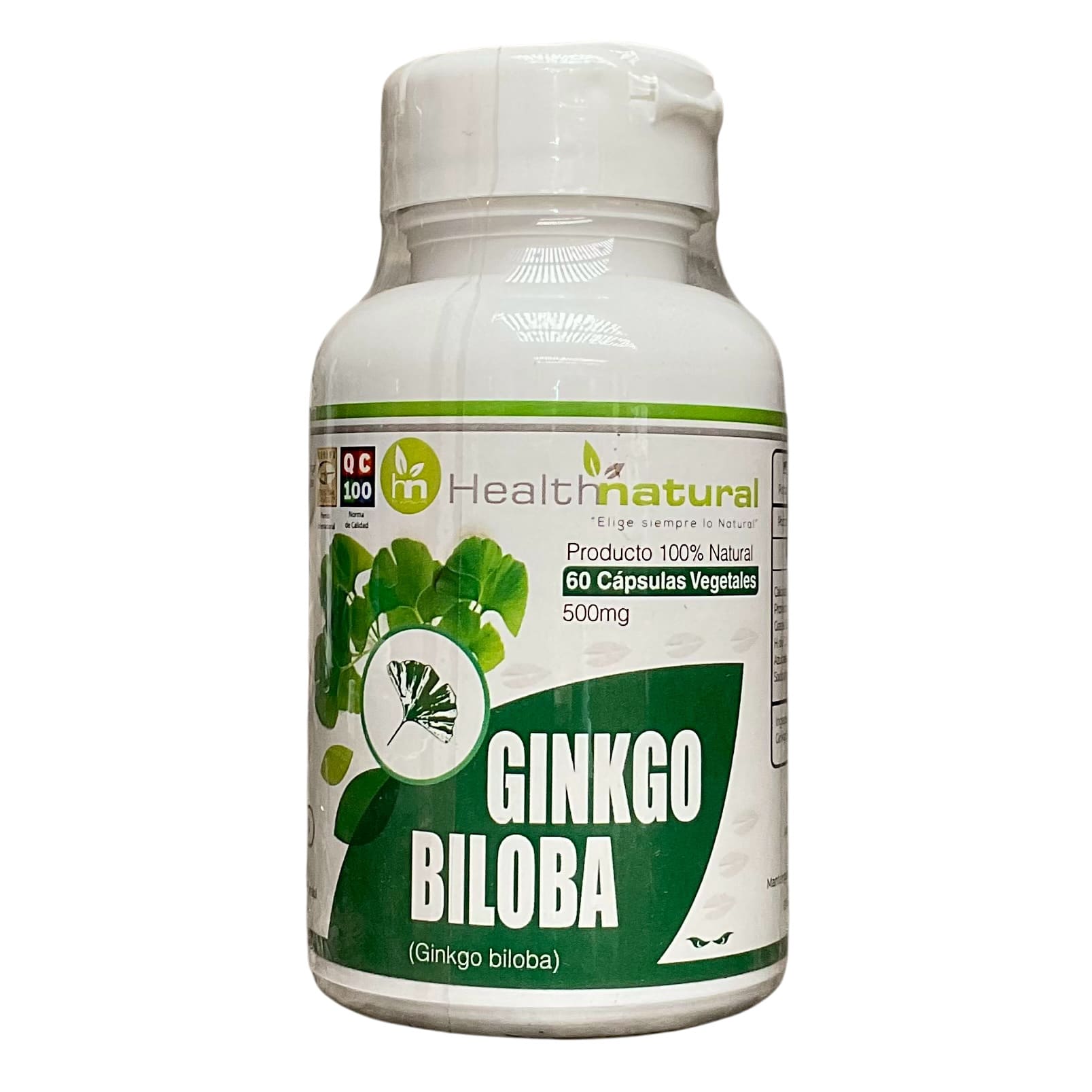 Ginkgo en cápsulas vegetales