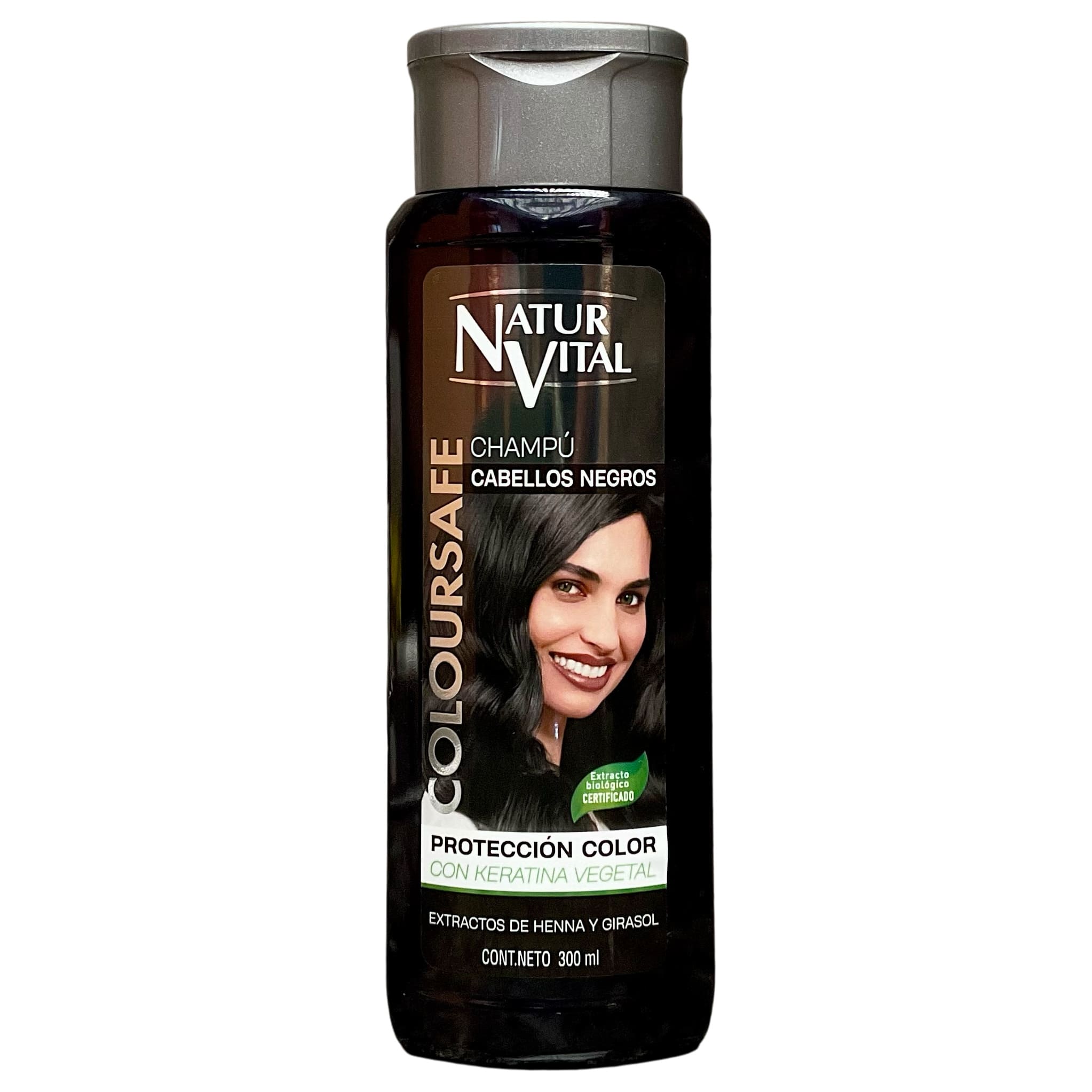 Shampoo coloursafe para cabellos negros NaturVital