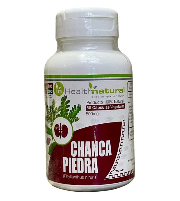 Chanca Piedra Health Natural 60 cápsulas vegetales - 500 mg