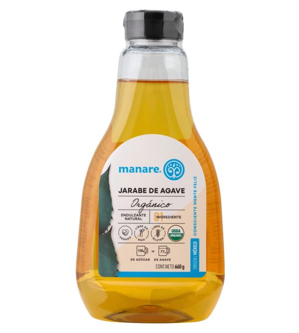 Jarabe de Agave 660g Syrup Orgánico - Manare