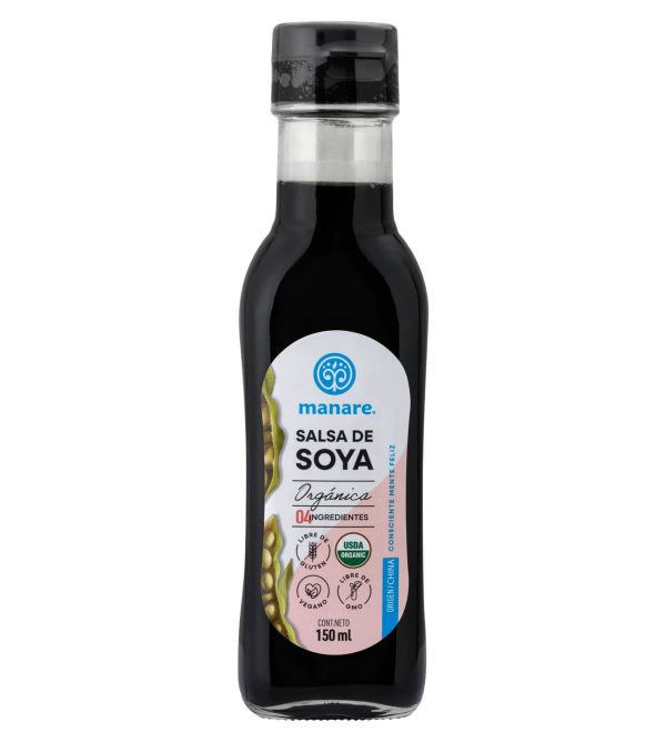 Salsa de Soya Orgánica 150ml - Manare