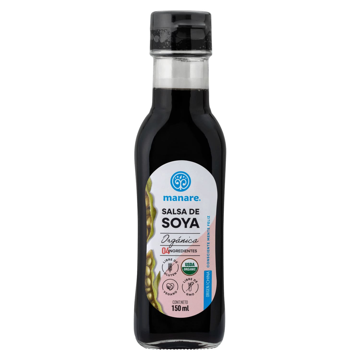 Salsa de Soya Orgánica 150ml - Manare