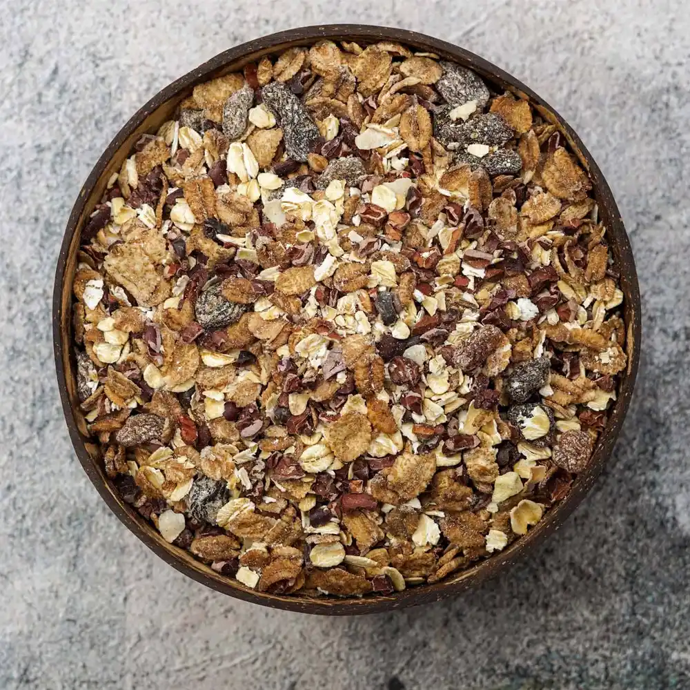 Muesli Con Proteina Y Chocolate Sin Azúcar 600g - En Línea - Imagen 2