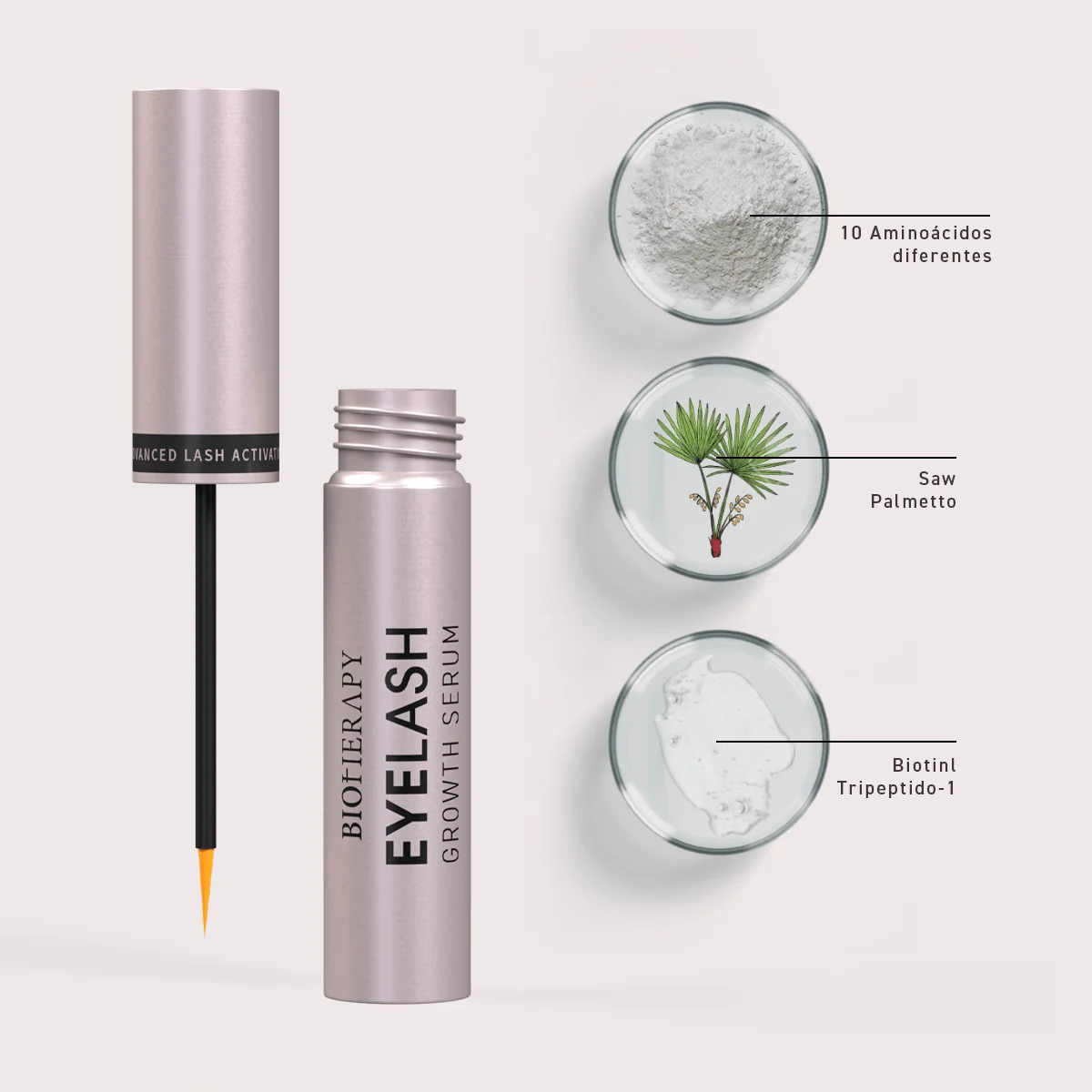 Serum Para Alargar Las Pestañas Widelash 6ml Bioherapy - Imagen 6