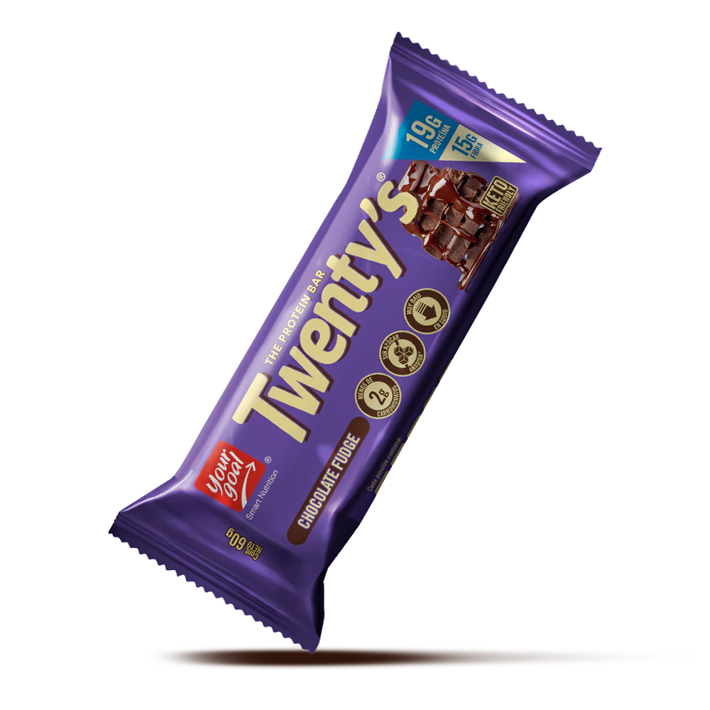 Barritas De Proteína Twenty's Chocolate Fudge 12 Unidades - Imagen 4