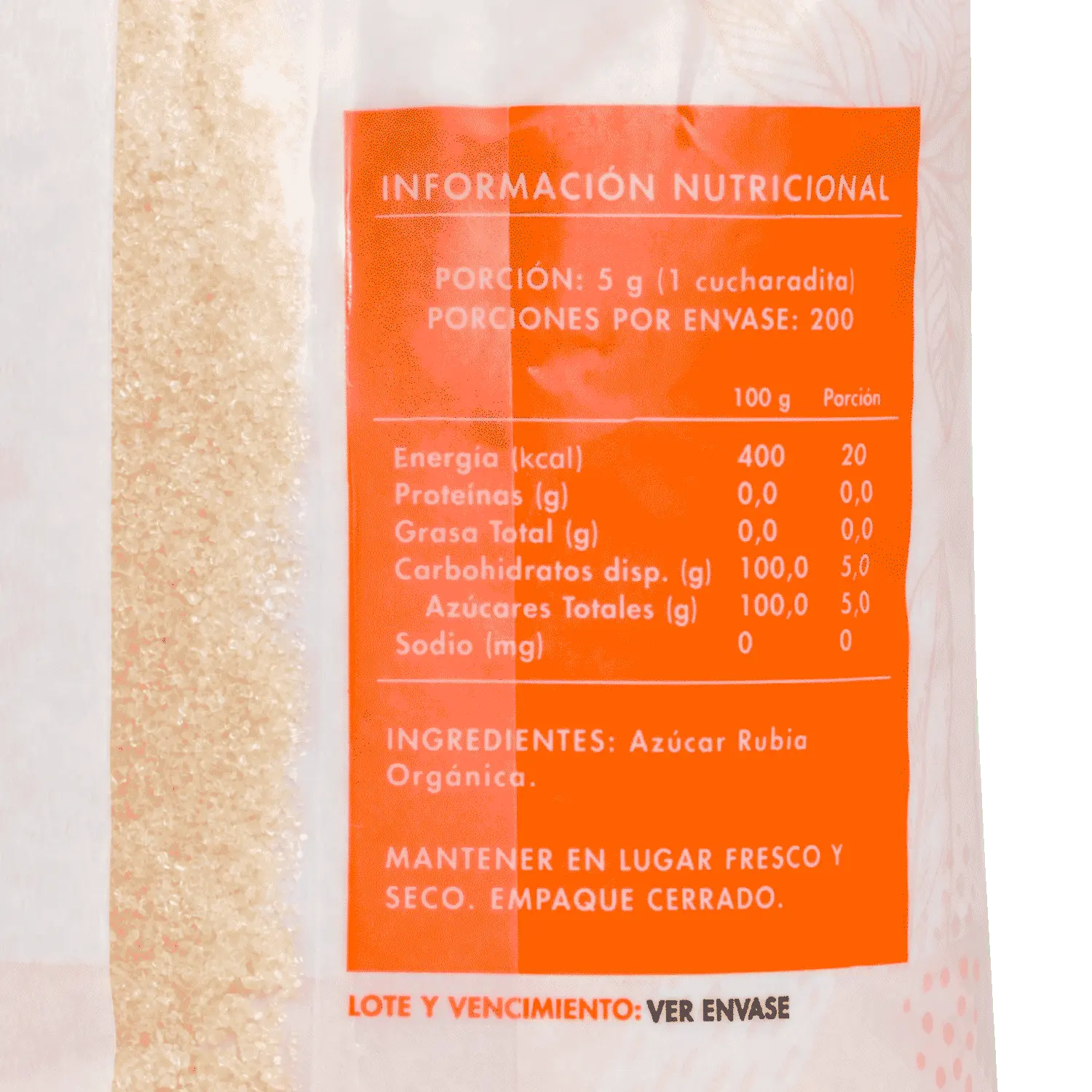 Azúcar Rubia 1Kg - Manare - Imagen 3