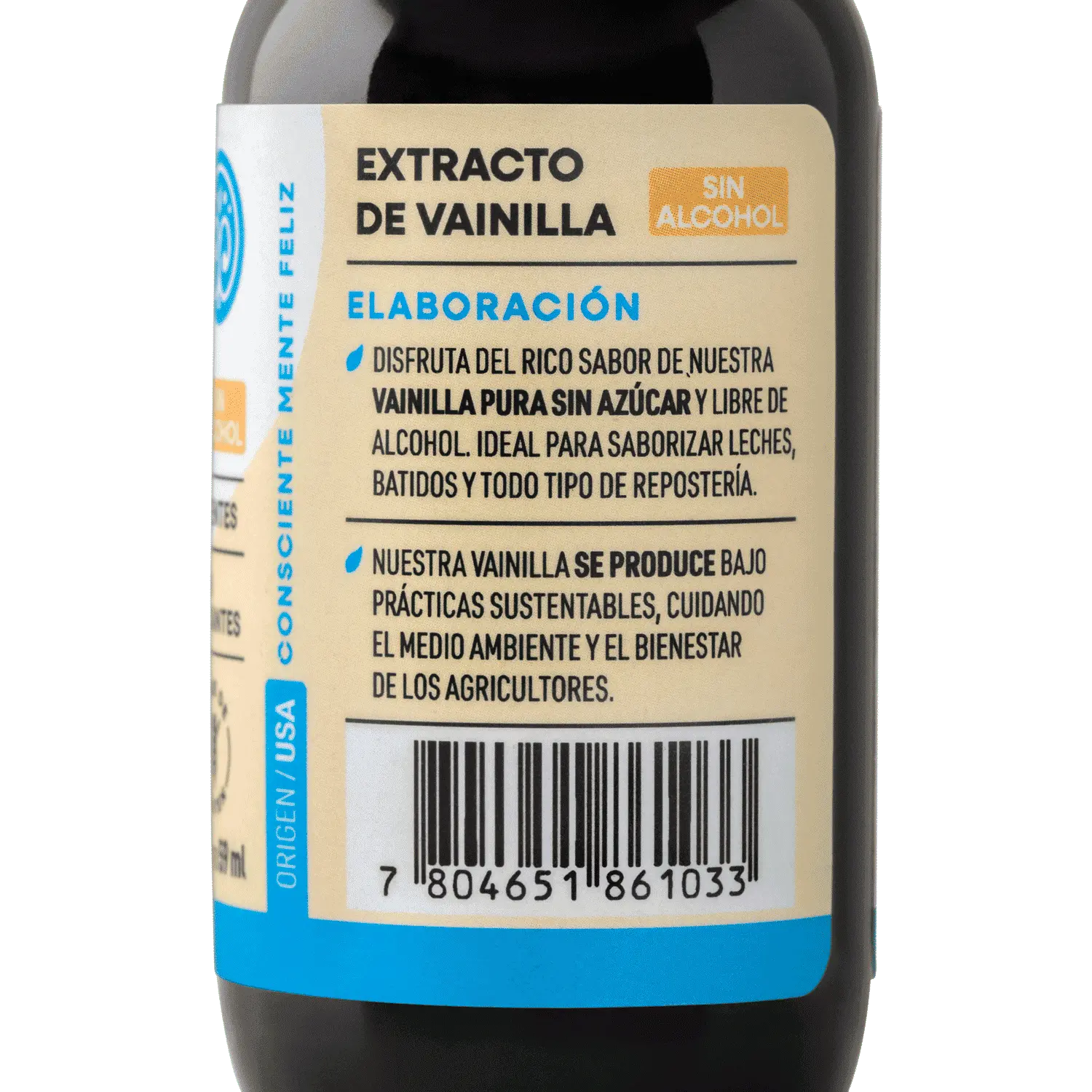 Extracto De Vainilla Esencia Sin Alcohol 59ml - Manare - Imagen 3